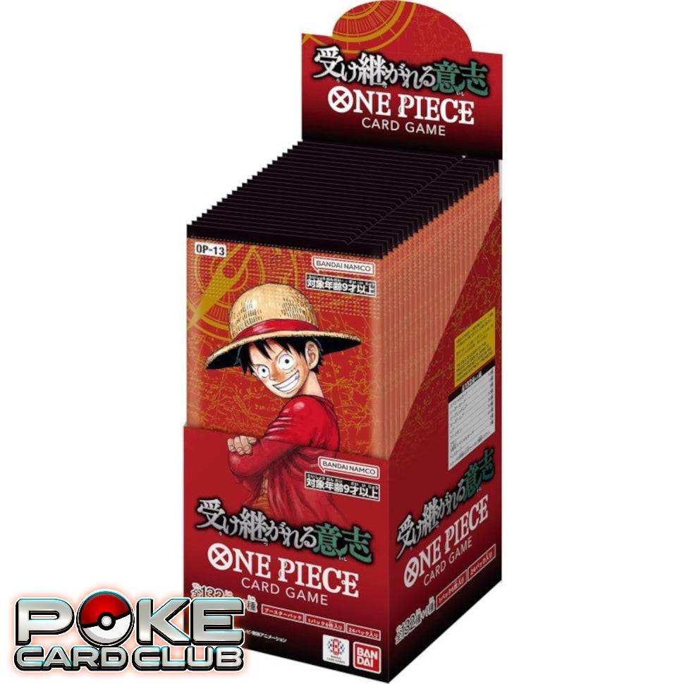Op 13 One Piece Carrying On His Will Japanese Booster Box