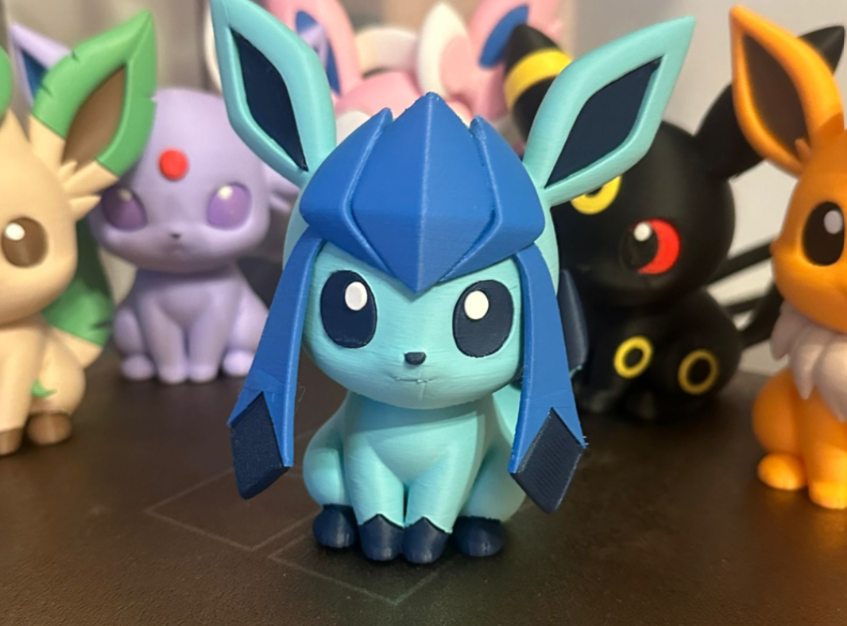 Chibi Figurines - Glaceon
