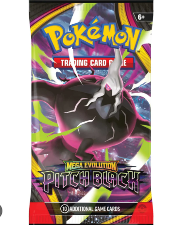 Pokémon TCG: Mega Evolution — Pitch Black Booster packs