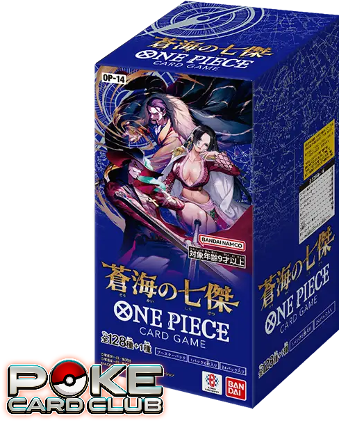 One Piece Op-14 The Seven Heroes Of The Blue Sea Japanese Booster Box