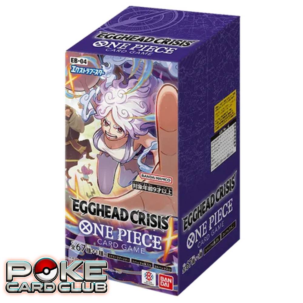 One Piece Eb-04 Egghead Crisis Japanese Booster Box