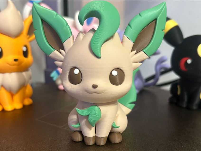 Chibi Figurines - Leafeon