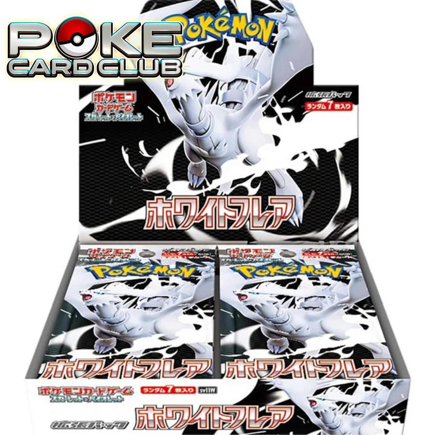 ALL NEW - Black Bolt & White Flare -Pokémon Cards SV11 Japanese Booster Box